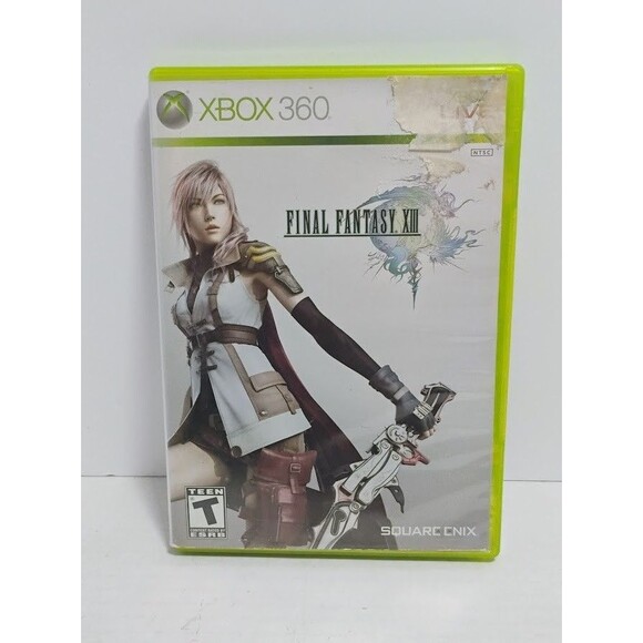 MICROSOFT XBOX 360 SQUARE ENIX FINAL FANTASY 13 FF XIII CIB TESTED WORKING - Picture 1 of 8